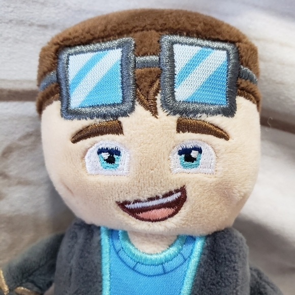 Tube Heroes Dan Tdm 7.5" Plush Doll Embroidered Jazwares 2015 - Picture 2 of 8